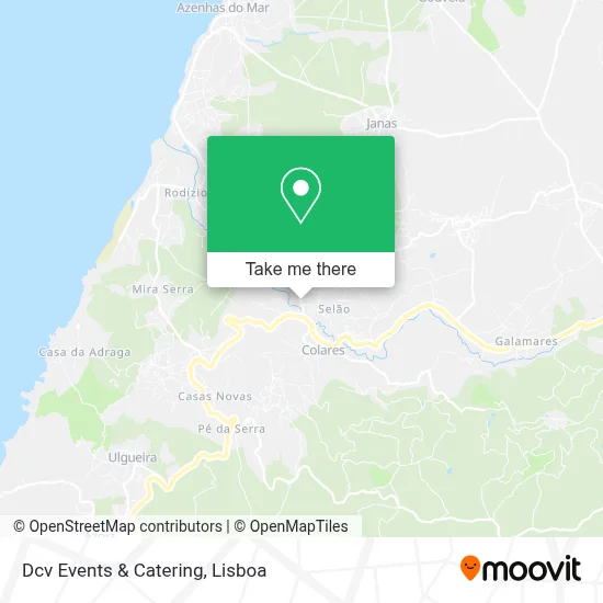 Dcv Events & Catering map