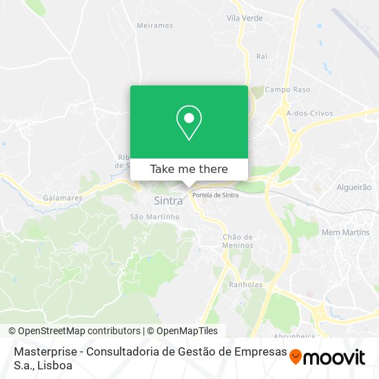 Masterprise - Consultadoria de Gestão de Empresas S.a. mapa