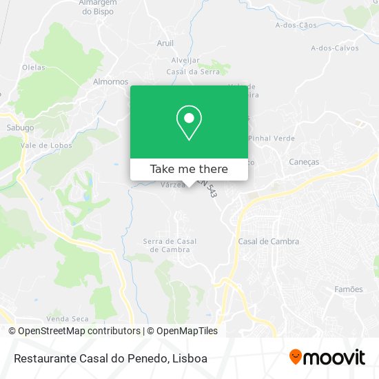 Restaurante Casal do Penedo map