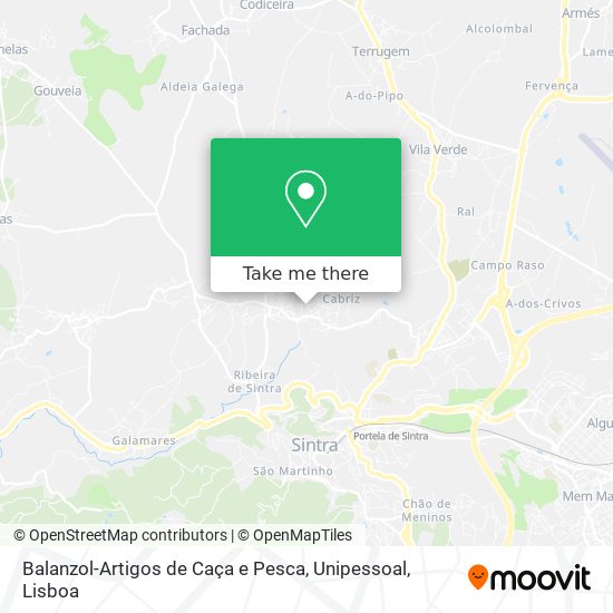Balanzol-Artigos de Caça e Pesca, Unipessoal map