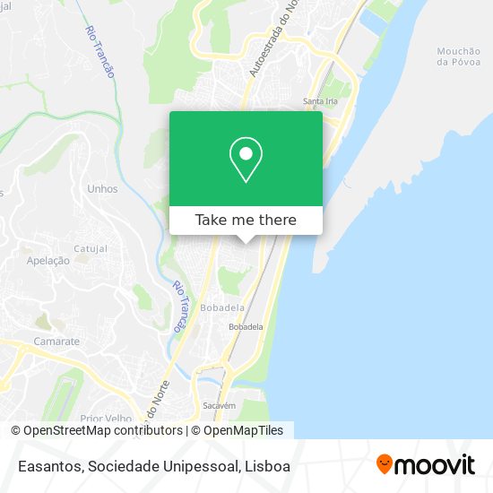 Easantos, Sociedade Unipessoal map