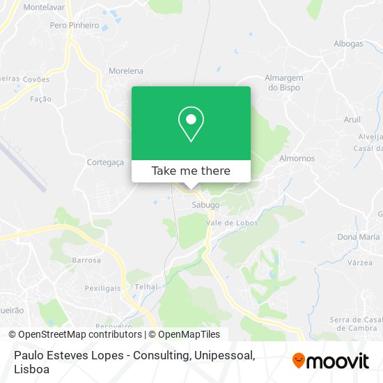 Paulo Esteves Lopes - Consulting, Unipessoal map