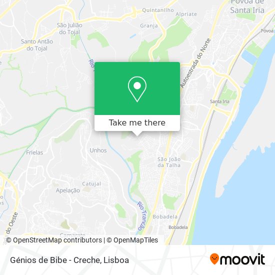 Génios de Bibe - Creche map