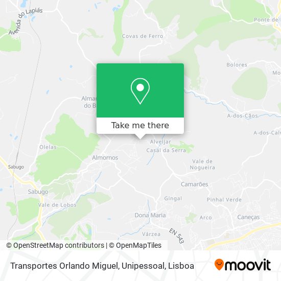 Transportes Orlando Miguel, Unipessoal map