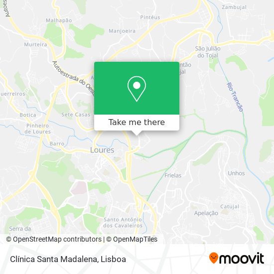 Clínica Santa Madalena map