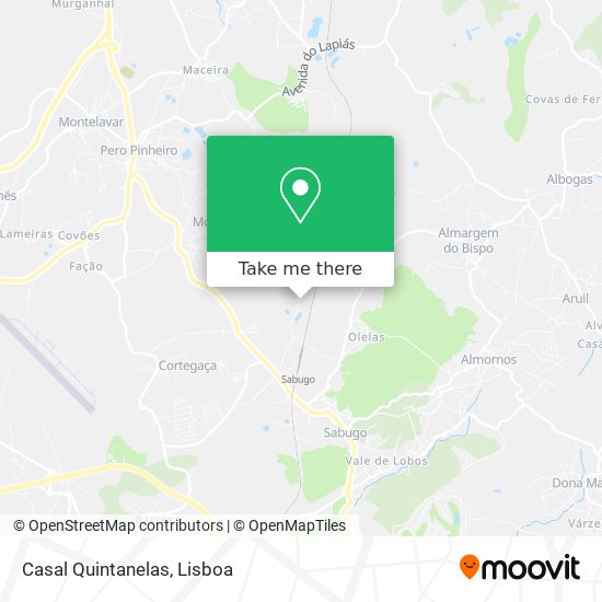 Casal Quintanelas mapa
