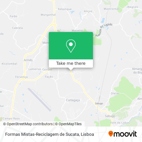 Formas Mistas-Reciclagem de Sucata map