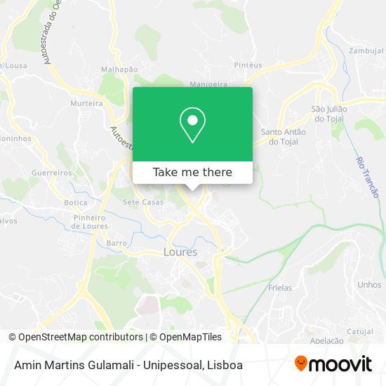 Amin Martins Gulamali - Unipessoal map