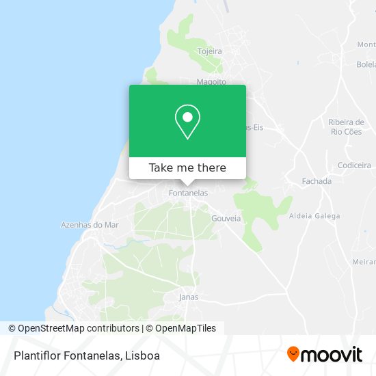 Plantiflor Fontanelas mapa