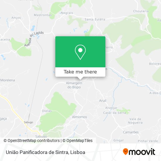 União Panificadora de Sintra map