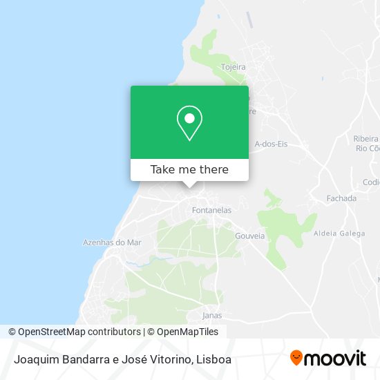 Joaquim Bandarra e José Vitorino map