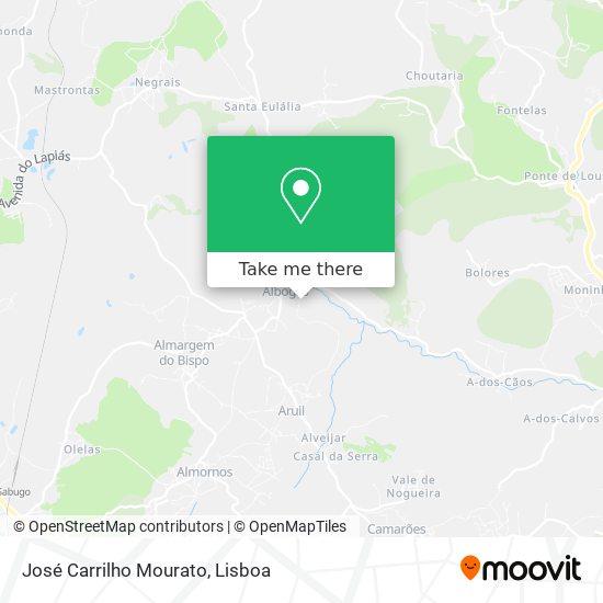 José Carrilho Mourato map