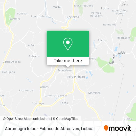Abramagra Iolos - Fabrico de Abrasivos map