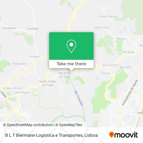 B L T Biermann-Logística e Transportes map