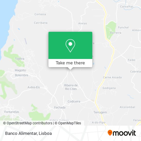 Banco Alimentar mapa