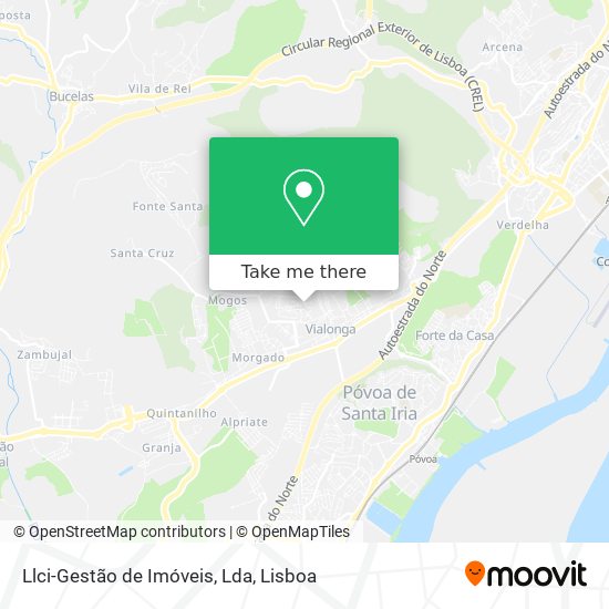 Llci-Gestão de Imóveis, Lda mapa