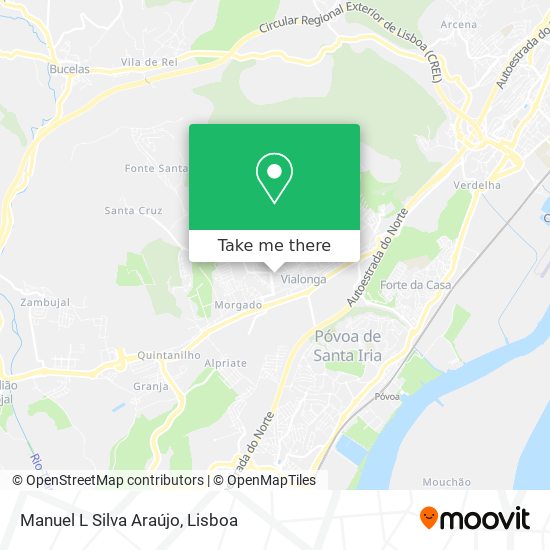 Manuel L Silva Araújo mapa