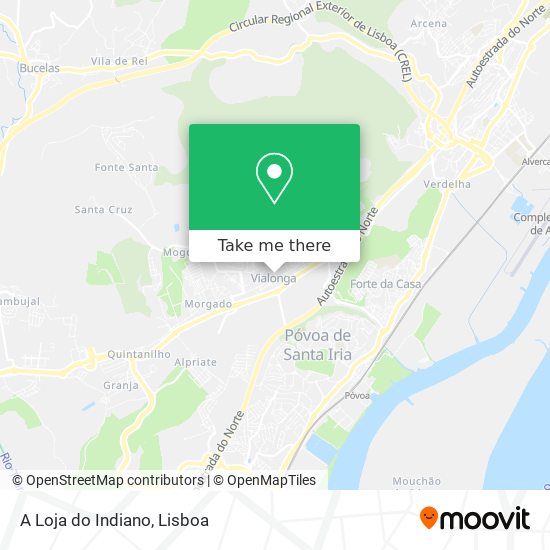 A Loja do Indiano map