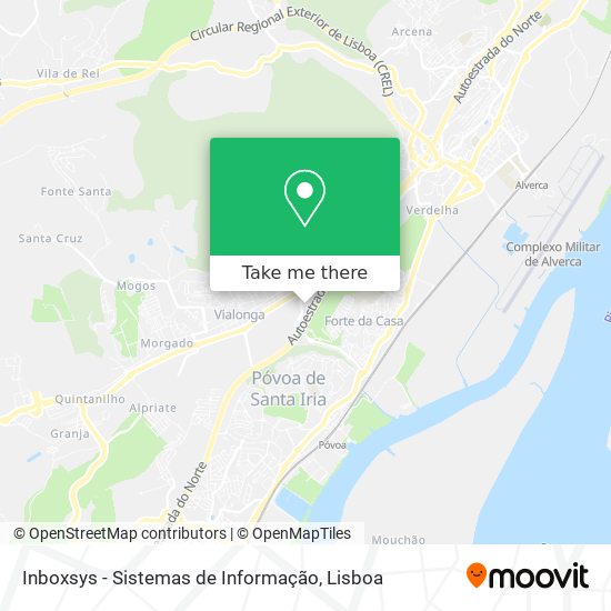 Inboxsys - Sistemas de Informação map