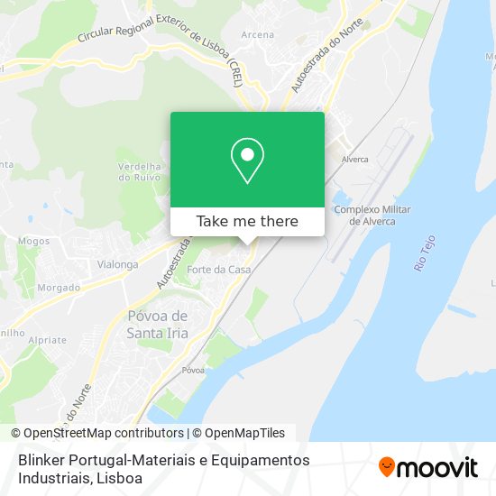 Blinker Portugal-Materiais e Equipamentos Industriais map
