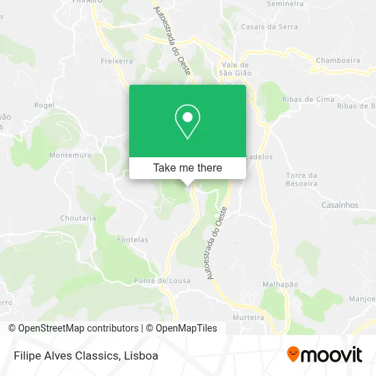 Filipe Alves Classics map