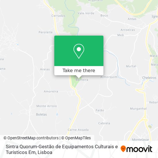 Sintra Quorum-Gestão de Equipamentos Culturais e Turísticos Em map