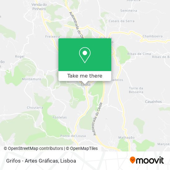 Grifos - Artes Gráficas map