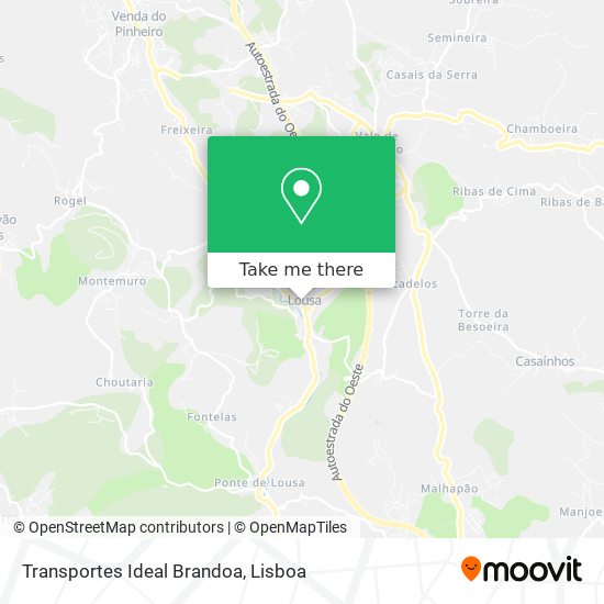 Transportes Ideal Brandoa mapa