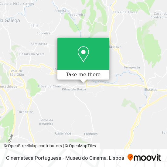 Cinemateca Portuguesa - Museu do Cinema map