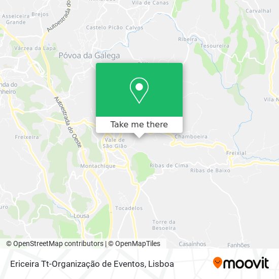 Ericeira Tt-Organização de Eventos map