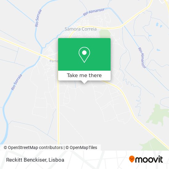 Reckitt Benckiser mapa