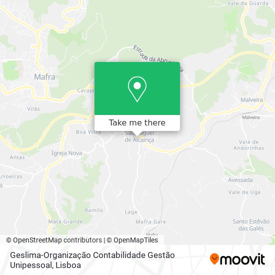 Geslima-Organização Contabilidade Gestão Unipessoal map
