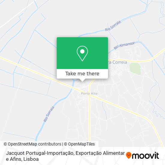 Jacquot Portugal-Importação, Exportação Alimentar e Afins map