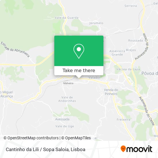 Cantinho da Lili / Sopa Saloia map