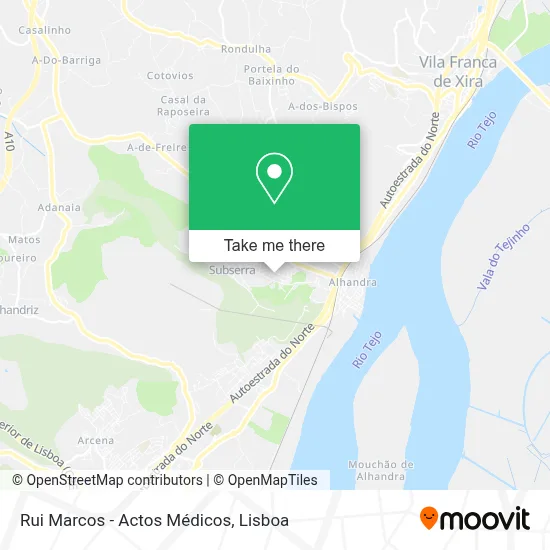 Rui Marcos - Actos Médicos map