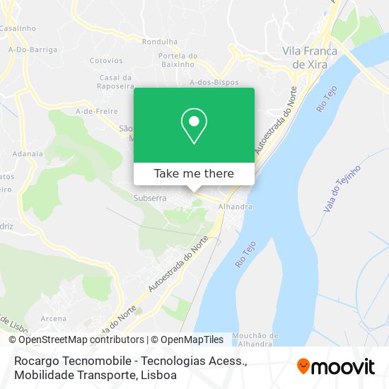 Rocargo Tecnomobile - Tecnologias Acess., Mobilidade Transporte mapa