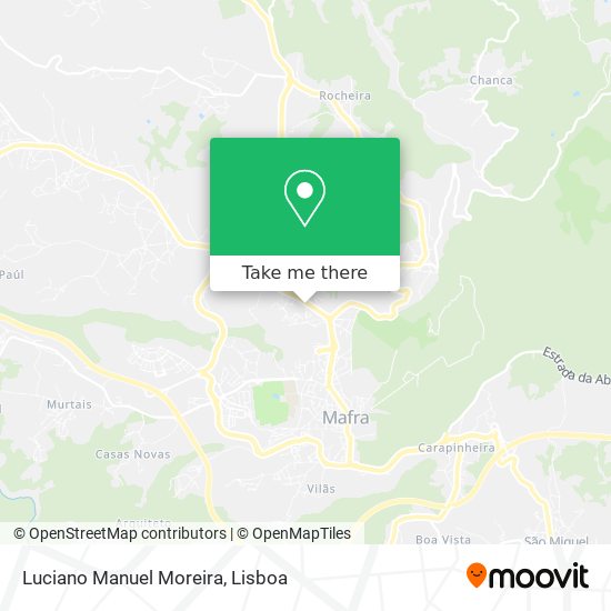 Luciano Manuel Moreira map