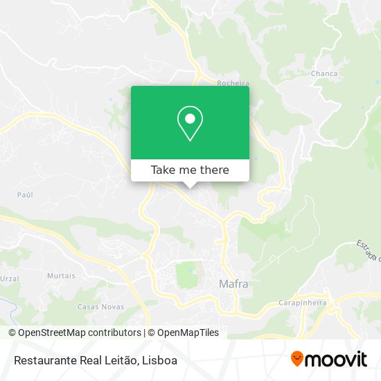 Restaurante Real Leitão map