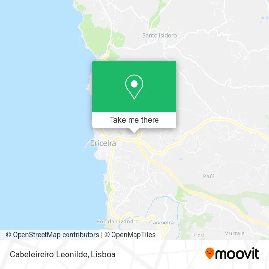 Cabeleireiro Leonilde map