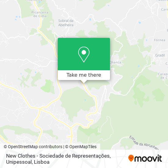 New Clothes - Sociedade de Representações, Unipessoal mapa