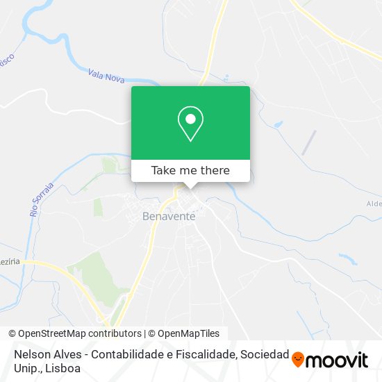 Nelson Alves - Contabilidade e Fiscalidade, Sociedad Unip. mapa