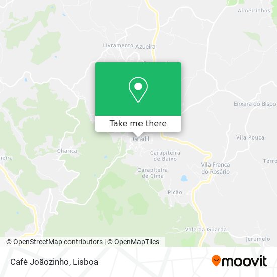 Café Joãozinho map