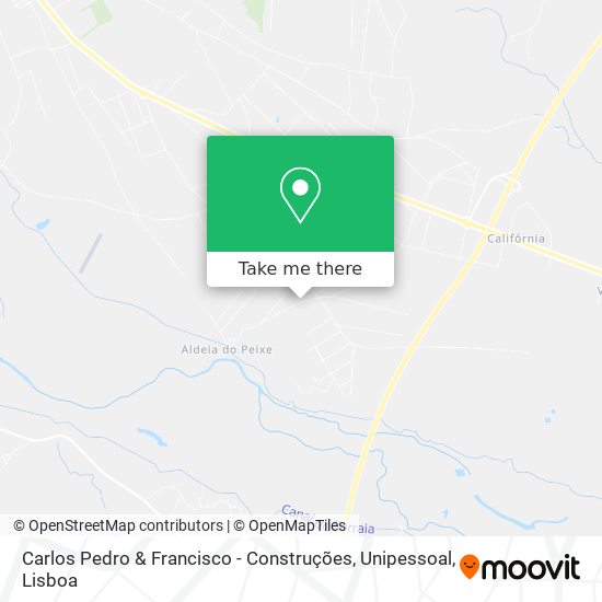 Carlos Pedro & Francisco - Construções, Unipessoal map