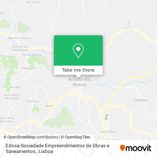 Edosa-Sociedade Empreendimentos de Obras e Saneamentos. map