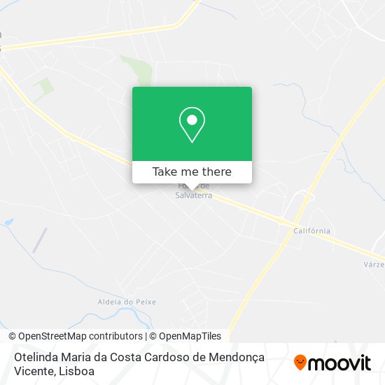 Otelinda Maria da Costa Cardoso de Mendonça Vicente map
