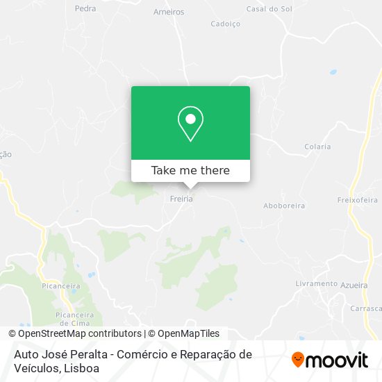 Auto José Peralta - Comércio e Reparação de Veículos map