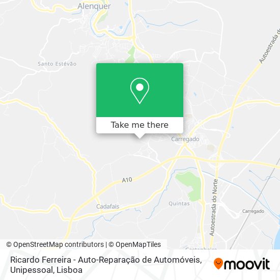 Ricardo Ferreira - Auto-Reparação de Automóveis, Unipessoal map