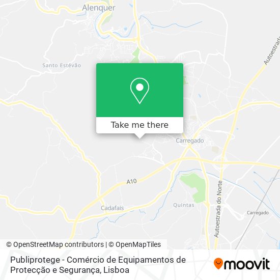 Publiprotege - Comércio de Equipamentos de Protecção e Segurança map