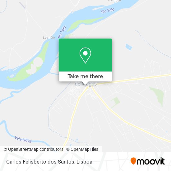 Carlos Felisberto dos Santos map