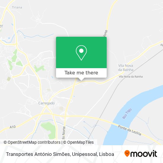 Transportes António Simões, Unipessoal map